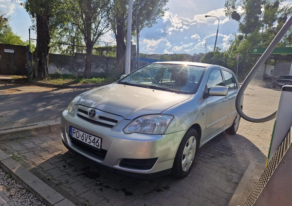 Toyota Corolla cena 9000 przebieg: 250500, rok produkcji 2006 z Poznań małe 232